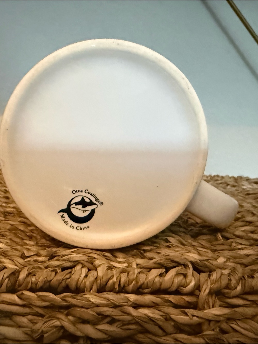 I Don't Give a Flock Flamingo Coffee Mug White Ceramic 11oz Novelty Cup - Picture 4 of 4